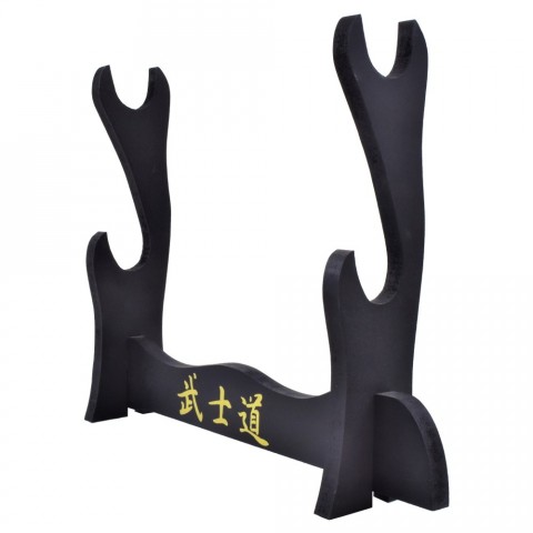 SOPORTE DE MESA PARA 2 KATANAS